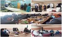 بازدید مدیر سازمان های مردم نهاد و خیرین سلامت دانشگاه از بیمارستان دارالشفاء شهرستان میرجاوه